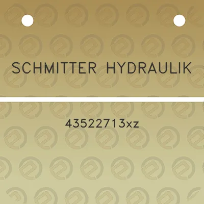 schmitter-hydraulik-43522713xz