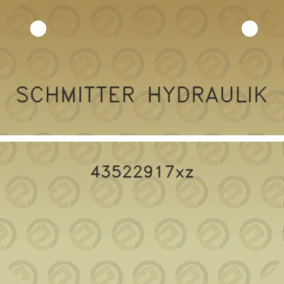 schmitter-hydraulik-43522917xz