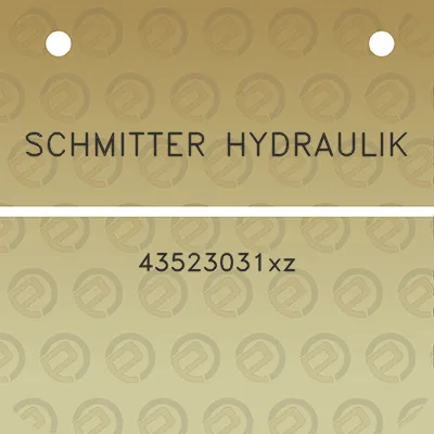 schmitter-hydraulik-43523031xz