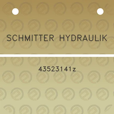 schmitter-hydraulik-43523141z