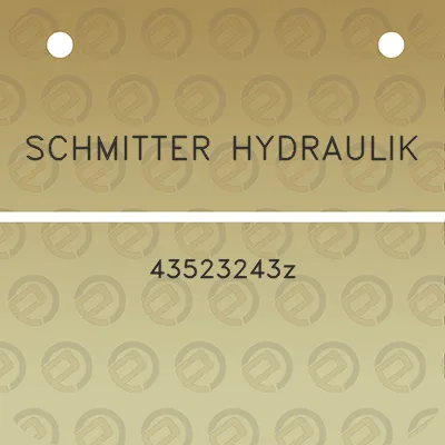 schmitter-hydraulik-43523243z