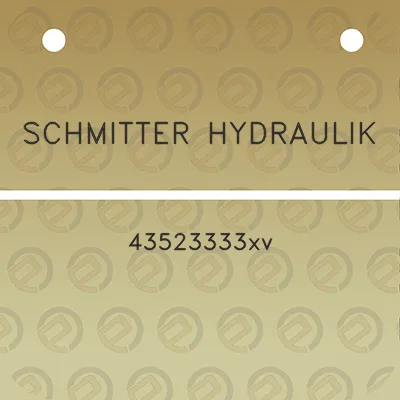 schmitter-hydraulik-43523333xv