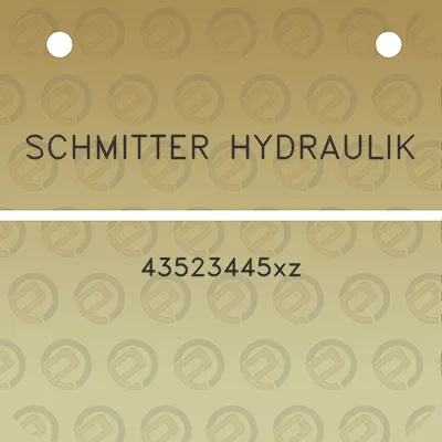 schmitter-hydraulik-43523445xz