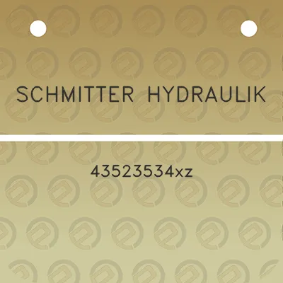 schmitter-hydraulik-43523534xz