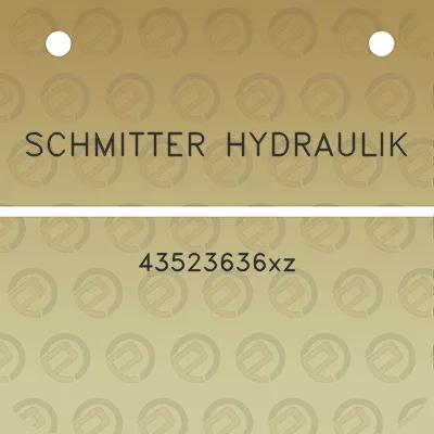 schmitter-hydraulik-43523636xz