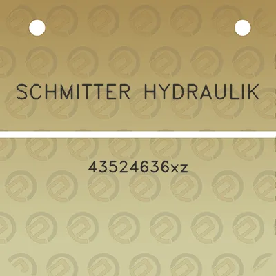 schmitter-hydraulik-43524636xz