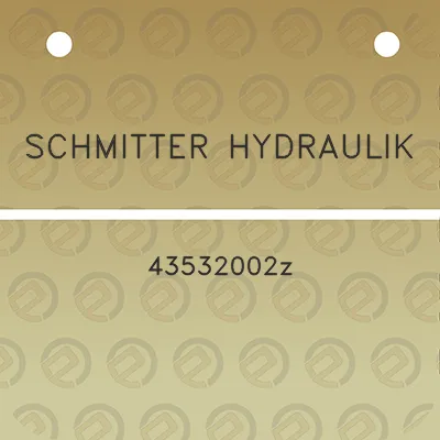 schmitter-hydraulik-43532002z