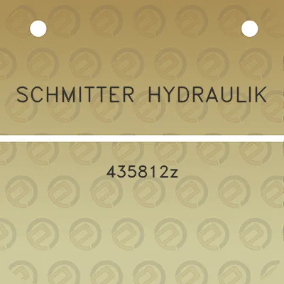 schmitter-hydraulik-435812z