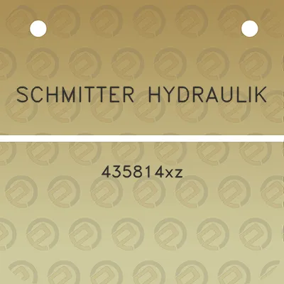 schmitter-hydraulik-435814xz