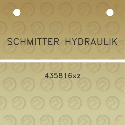 schmitter-hydraulik-435816xz
