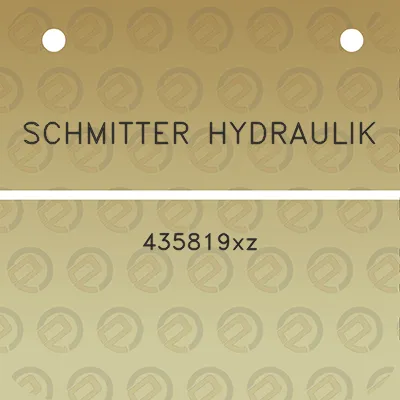 schmitter-hydraulik-435819xz