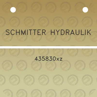 schmitter-hydraulik-435830xz