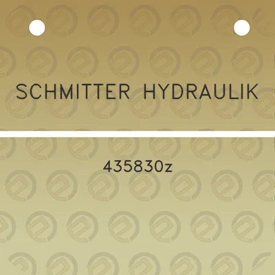 schmitter-hydraulik-435830z
