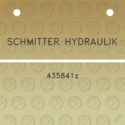 schmitter-hydraulik-435841z