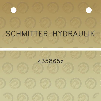 schmitter-hydraulik-435865z