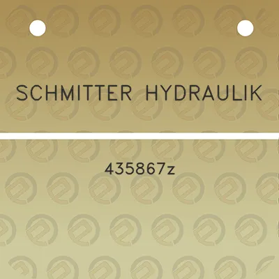 schmitter-hydraulik-435867z