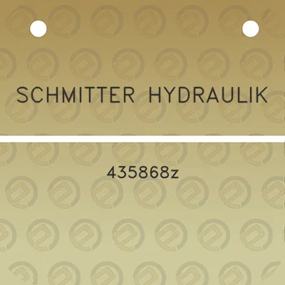 schmitter-hydraulik-435868z