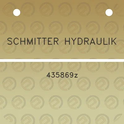 schmitter-hydraulik-435869z