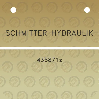 schmitter-hydraulik-435871z