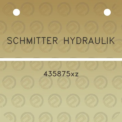schmitter-hydraulik-435875xz