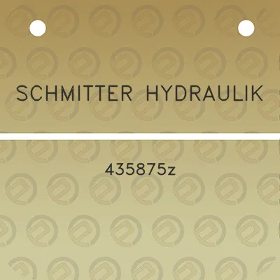 schmitter-hydraulik-435875z