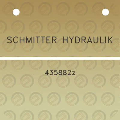 schmitter-hydraulik-435882z