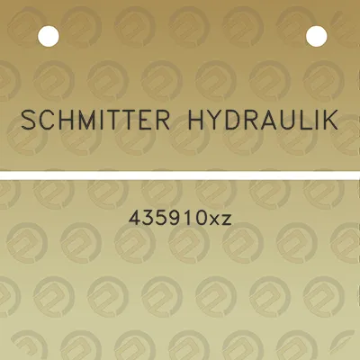 schmitter-hydraulik-435910xz