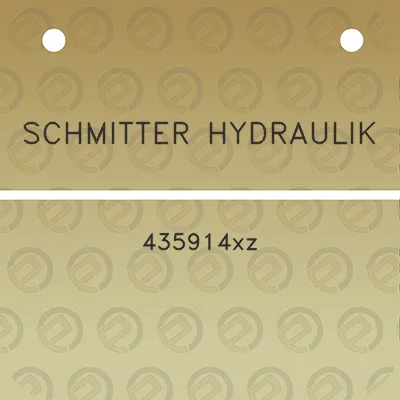 schmitter-hydraulik-435914xz