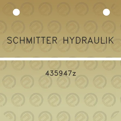 schmitter-hydraulik-435947z