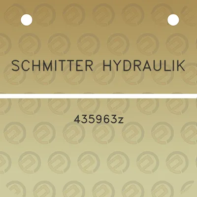 schmitter-hydraulik-435963z