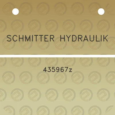 schmitter-hydraulik-435967z