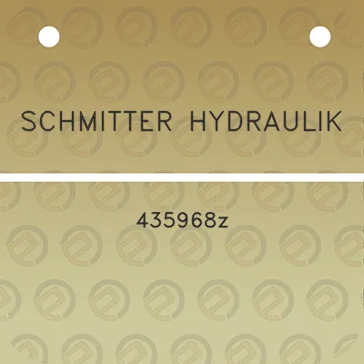 schmitter-hydraulik-435968z