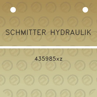 schmitter-hydraulik-435985xz