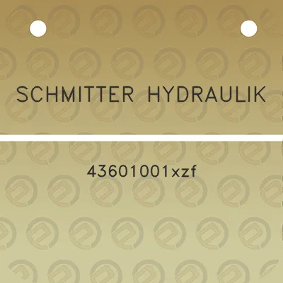 schmitter-hydraulik-43601001xzf