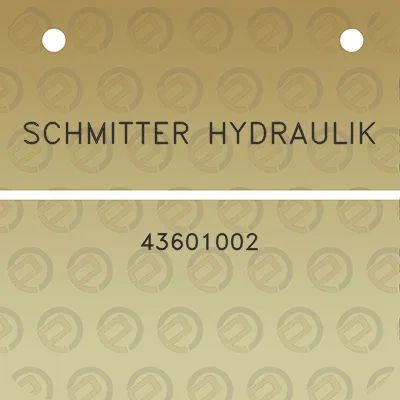 schmitter-hydraulik-43601002