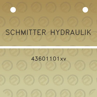 schmitter-hydraulik-43601101xv