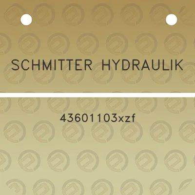 schmitter-hydraulik-43601103xzf