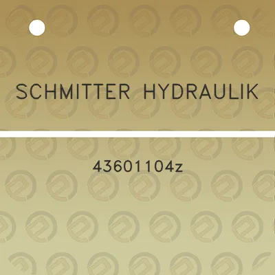 schmitter-hydraulik-43601104z