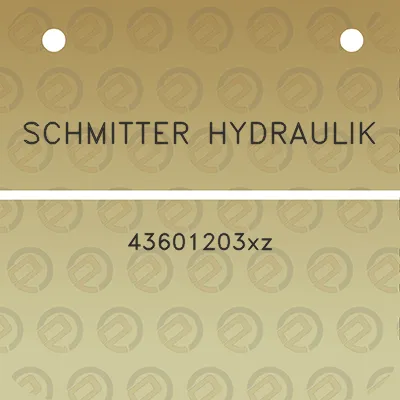 schmitter-hydraulik-43601203xz