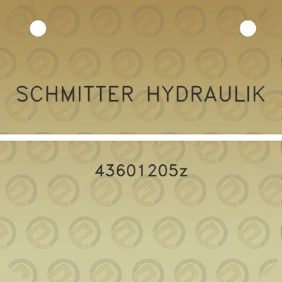 schmitter-hydraulik-43601205z