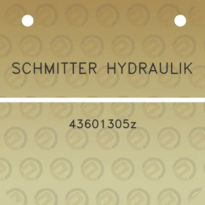 schmitter-hydraulik-43601305z