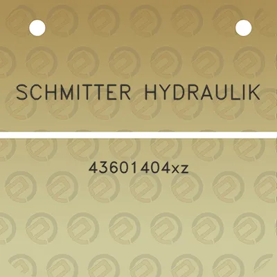 schmitter-hydraulik-43601404xz