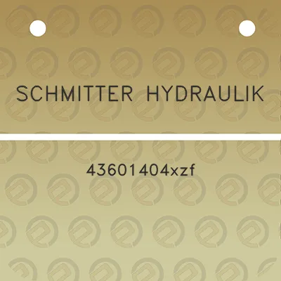 schmitter-hydraulik-43601404xzf