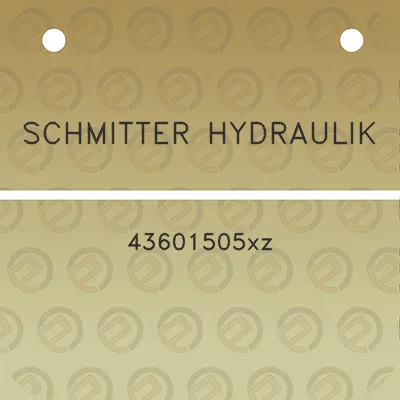 schmitter-hydraulik-43601505xz