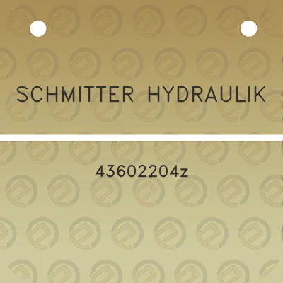 schmitter-hydraulik-43602204z