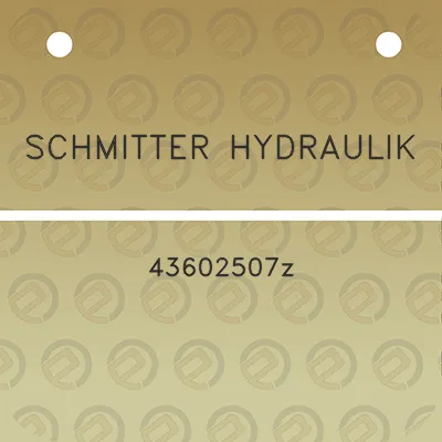 schmitter-hydraulik-43602507z