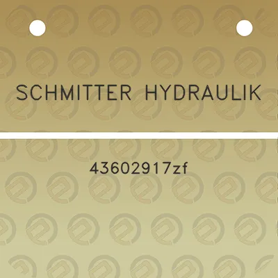 schmitter-hydraulik-43602917zf
