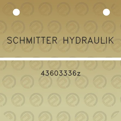 schmitter-hydraulik-43603336z