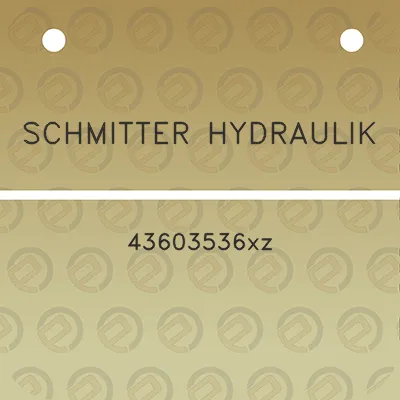 schmitter-hydraulik-43603536xz