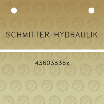 schmitter-hydraulik-43603836z